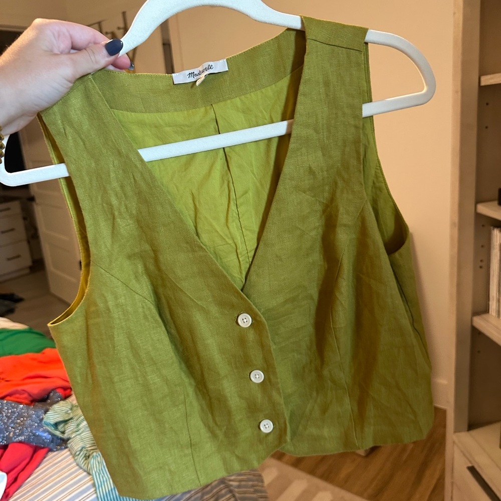 Madewell Linen Vest